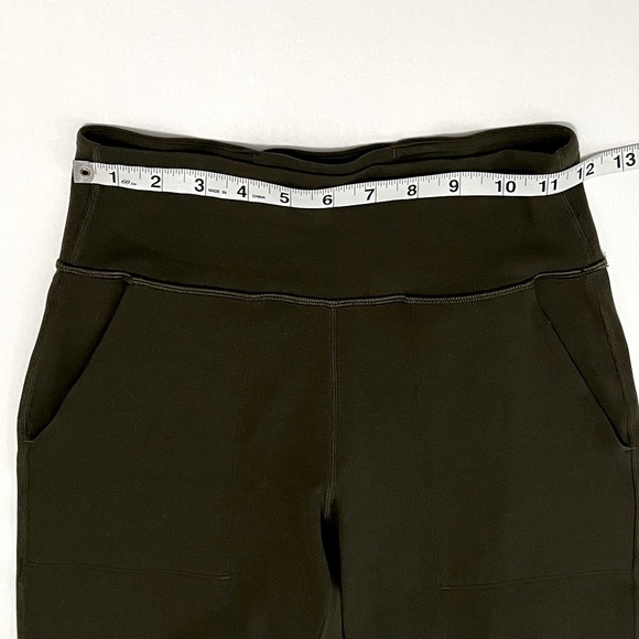 Lululemon Align Jogger Crop 23" 4/XS Dark Olive Green Cropped Pants Leggings OG - Picture 12 of 16